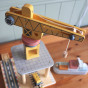 TOOKY TOY Wooden Harbor Crane Set