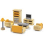VIGA PolarB Dollhouse Furniture Set Living Room