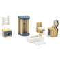 VIGA PolarB Dollhouse Bathroom Furniture Set