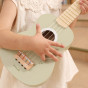 Viga Wooden Ukulele Guitar for Kids Green with Musical Notes
