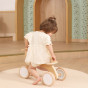 VIGA PolarB Wooden Ride-on Brown Teddy Bear with Soft Wheels