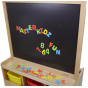 MASTERKIDZ Double-Sided Chalk and Magnetic Writing Board