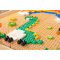 MASTERKIDZ Wooden Educational Table + STEM WALL ACCESSORIES + 359 pcs.