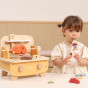 VIGA Wooden BBQ Grill Set