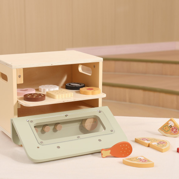 VIGA Wooden Kitchen Oven Set for Baking Sweet and Savory Dishes 12 pcs.
