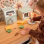 TOOKY TOY Wooden Air Fryer Air Fryer