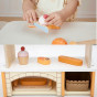 VIGA Wooden Mini Bakery Shop Baked Goods Stand 16 pcs.