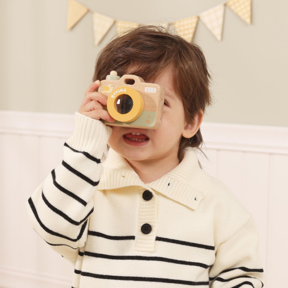 VIGA My First Wooden Camera for Kids Kaleidoscope