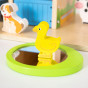 VIGA Wooden Farm Farmer's House with Garden and Tractor 21 pieces