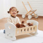 VIGA Wooden Doll Cradle with Heart
