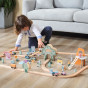 VIGA PolarB Wooden children's train track 90 pieces