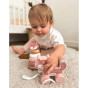 VIGA PolarB Set Fox Wooden Pyramid + Fox for Pulling