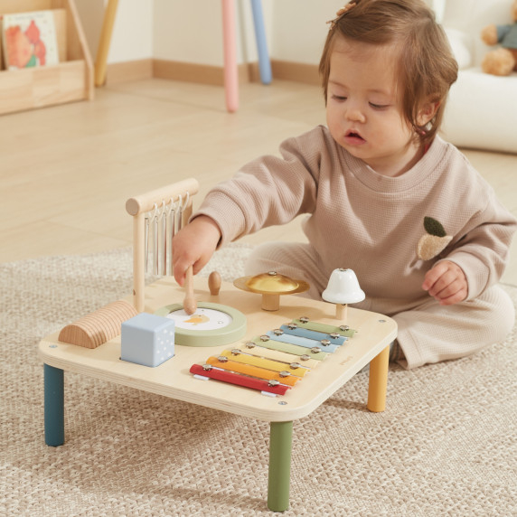 Viga Wooden Educational Musical Sensory Table 7in1