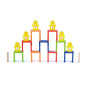 Viga Wooden Blocks Set Domino Farm Game 116 Pieces