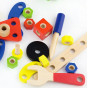 Viga Montessori 68-Piece Building Block Set