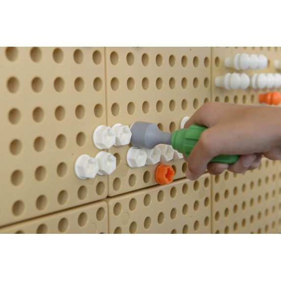MASTERKIDZ Colorful Screws for Creative Science STEM Board 512 Pieces Mix Colors