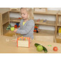 MASTERKIDZ Wooden Shopping Cart
