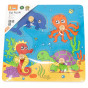 VIGA Wooden Puzzle Sea Puzzle Surprise