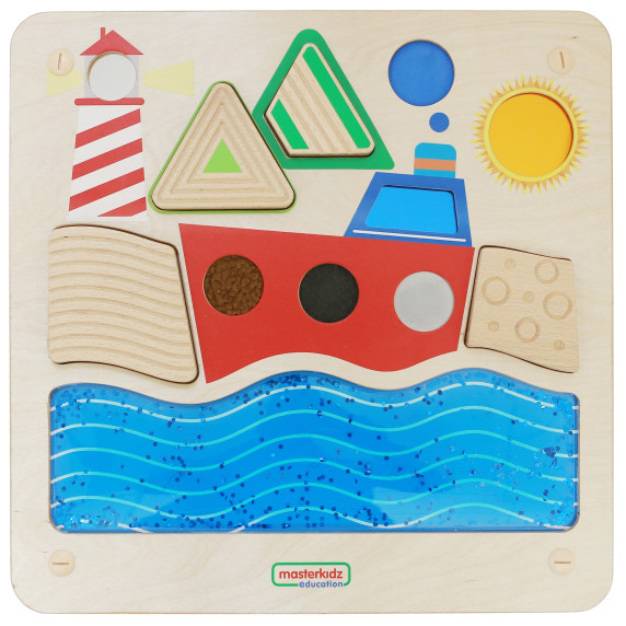 MASTERKIDZ Montessori Ocean Sailing Sensory Board