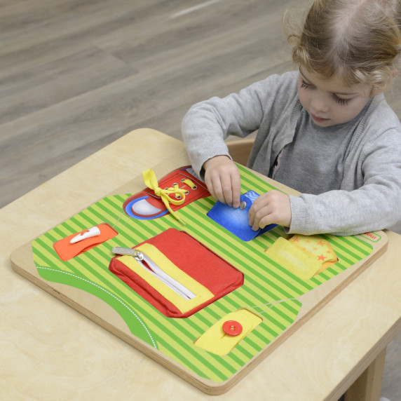 MASTERKIDZ Educational Board Skill Training Montessori Clothes