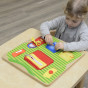 MASTERKIDZ Educational Board Skill Training Montessori Clothes