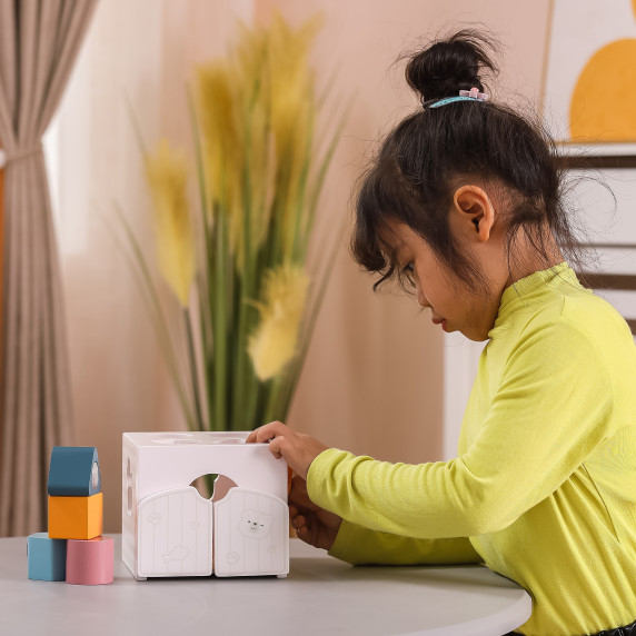 VIGA PolarB Educational Sorter Rattling Montessori Blocks