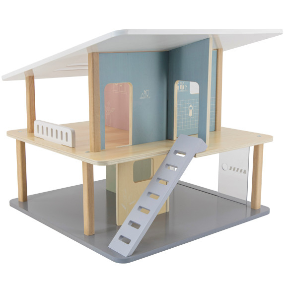 VIGA PolarB Wooden Dollhouse