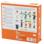 VIGA Wooden Magnetic Educational Dress Up Puzzle