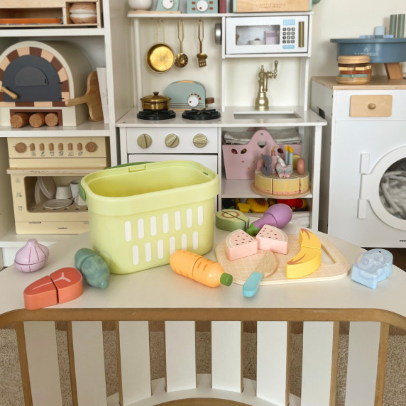 TOOKY TOY Wooden Food Vegetables Fruit Set