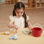 VIGA PolarB Wooden Cleaning Set with Bucket, Brush and Accessories