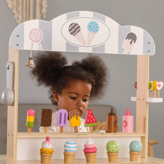 VIGA Mobile Store Ice Cream Parlor Confectionery 3 in 1