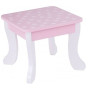 TOOKY TOY Wooden Pink Dressing Table with Chair