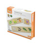VIGA Wooden Puzzle Growing Animals and Plants
