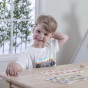 VIGA Educational Wooden Puzzle Sort Match Colors and Shapes 38 Pieces Montessori
