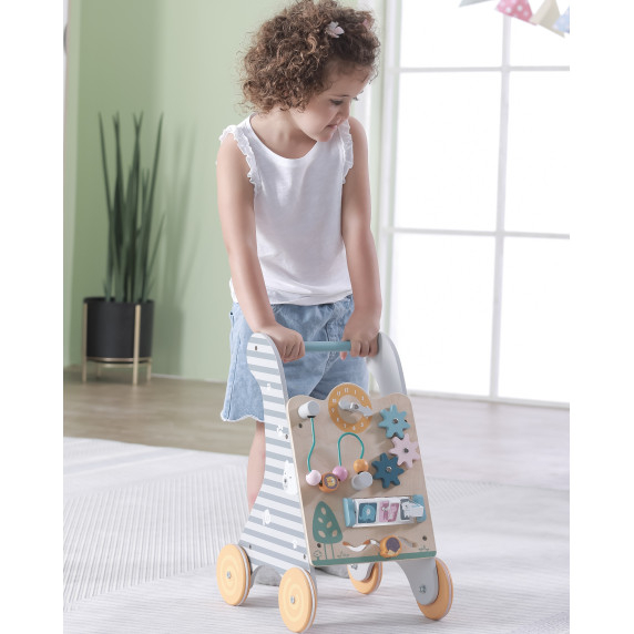 VIGA Wooden Educational Pusher for Children