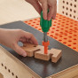 MASTERKIDZ Wooden Montessori STEM Workshop with Tools + Accessories