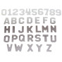 MASTERKIDZ Double-Sided Acrylic Mirrors Letters Numbers Montessori Alphabet