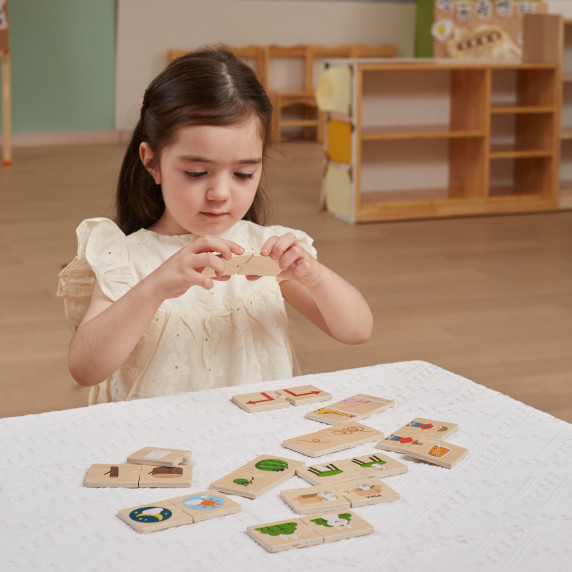 VIGA Wooden Puzzle Opposites
