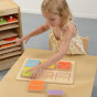 MASTERKIDZ Educational Board Sorter Matching Shapes and Colors