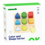 TOOKY TOY Educational Geometric Shapes Puzzle