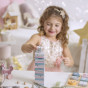 VIGA PolarB Wooden Tower Puzzle Pastel Game
