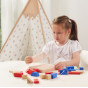 VIGA Wooden Building Game 3D Montessori Blocks