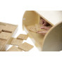 MASTERKIDZ Sensory Toy Recognize Letters, Numbers, and Shapes by Touch Montessori