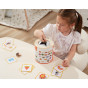 VIGA Wooden Blind Game Pattern Drawing