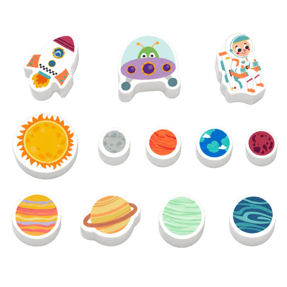 TOOKY TOY Solar System Educational Board