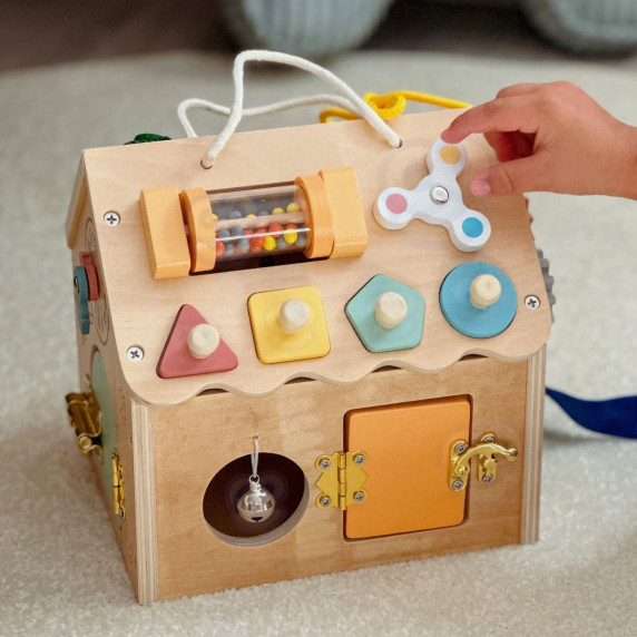 TOOKY TOY Wooden Manipulation House