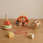 TOOKY TOY Ladybug 3-in-1 Developmental Play Set