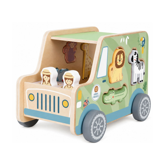 TOOKY TOY Safarii Activity Cube Car
