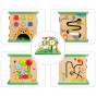TOOKY TOY Educational Cube Sorter Maze Intertwining 5-in-1