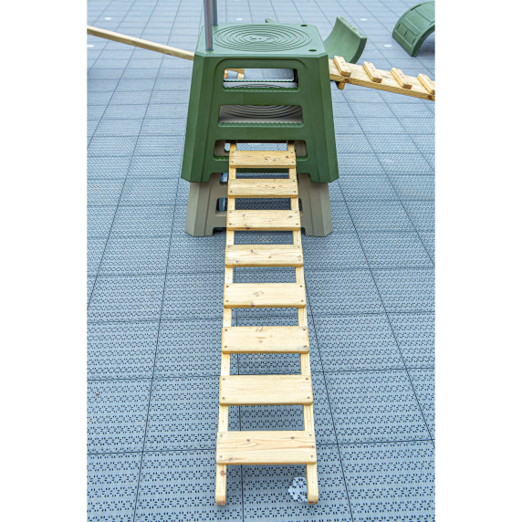 Classic World Edu Wooden Gymnastics Ladder for Garden Obstacle Course